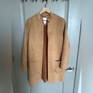 H&M Camel Suede Jacket